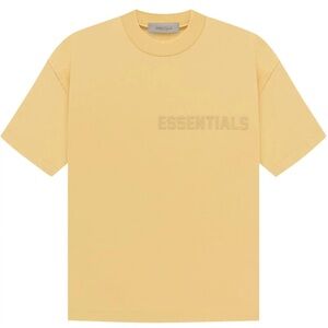 Essentials Fear of God Yellow T-Shirt
